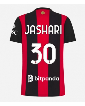 AC Milan Ardon Jashari #30 Maglia Gara Casa Repliche 2026-27 Donna Maniche Corte AC Milan Ardon Jashari #30 Maglia Gara Casa Repliche 2026-27 Donna Maniche Corte